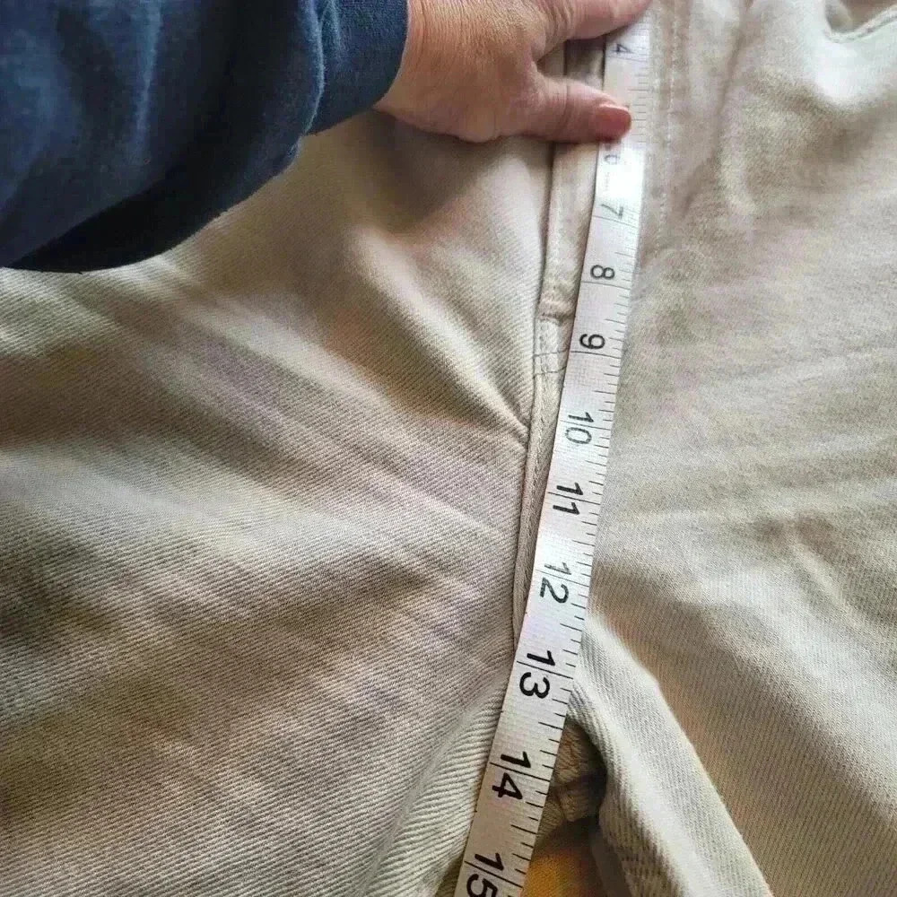 Levi's Premium Off White Vintage BIG E High Loose  Womens Size 30 - Picture 10 of 16